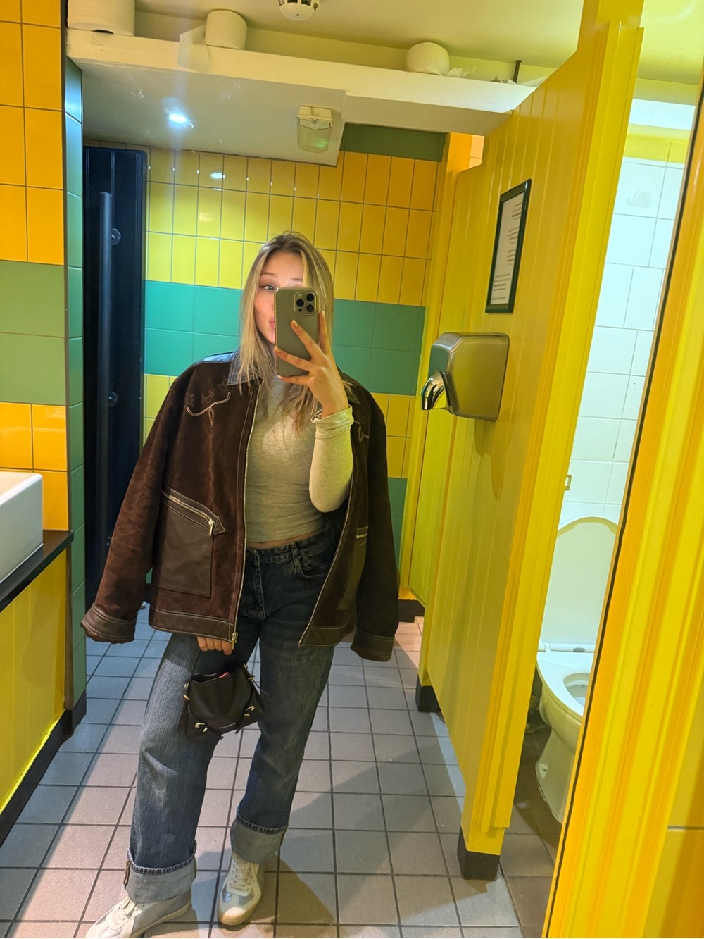 Western Suede Sports Club Atelier Jacket